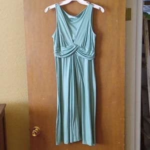 Chaiken light green sleeveless dress